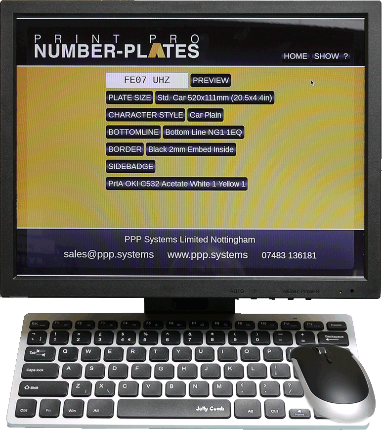 Number Plate Software UK Vehicle Number Plates